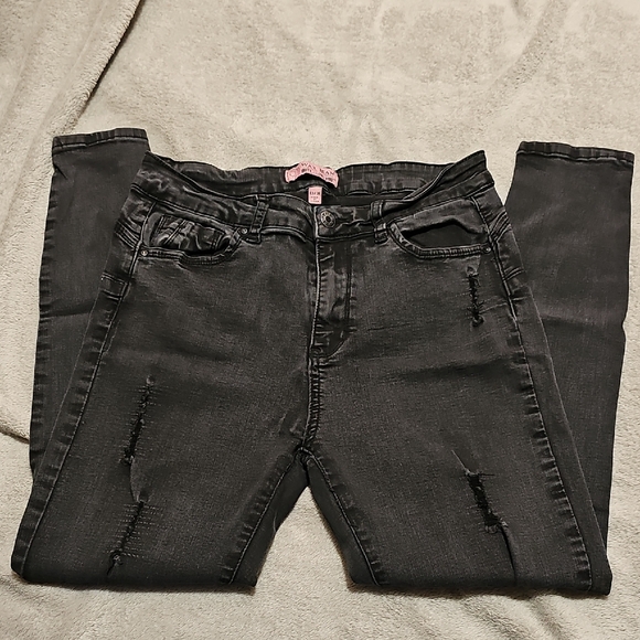Wax Jean Denim - Wax Jean Women's Charcoal Skinny Jeans